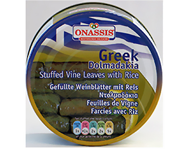 Onassis, Stuffed Vine Leaves with Rice, 280g.jpg