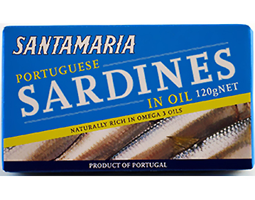 Santamaria, Portugese Sardines in Oil, 120g.jpg