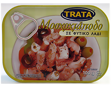 Trata, Musky Octopus in Vegetable Oil, 100g