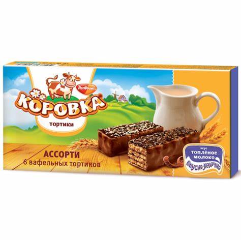 Wafer Cakes Korovka Baked Milk 200g.jpg