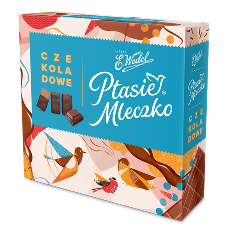 Wedel Marshmallow Glazed Chocolate 360g  Ptasie Mleczko.png