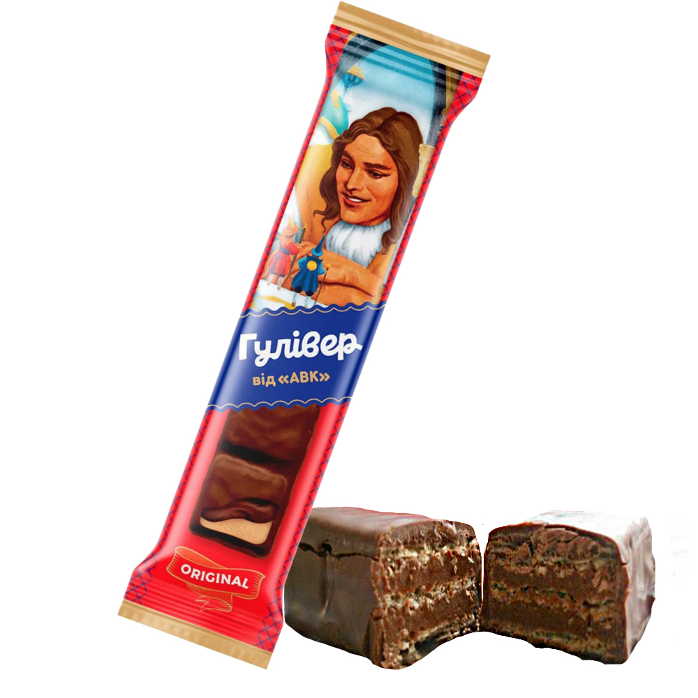 Waffle-Chocolate Candy Gulliver, AVK, 226g.jpg