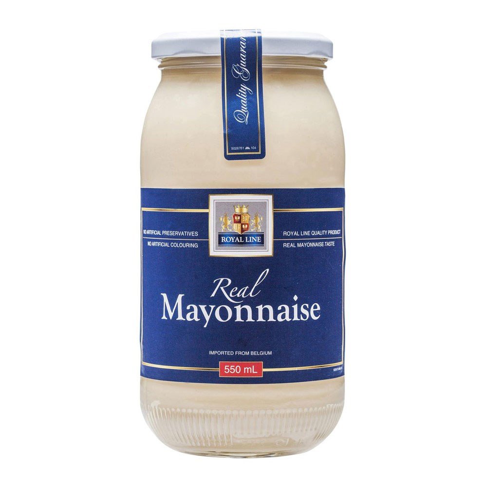 Royal Line Real Mayonnaise, Imported from Belgium, 550ml.jpg