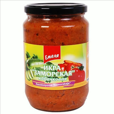 Emelya Zucchini Spread Zamorskaya, 680g.jpg