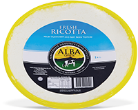 Alba Cheese, Fresh Ricotta, 3 kg.png